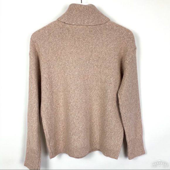 Ellen Tracy Chunky Turtle Neck Cable Knit Sweater - Picture 2 of 8